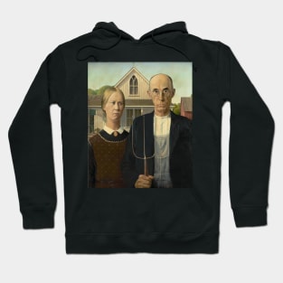 American Gothic - Grant Wood Hoodie